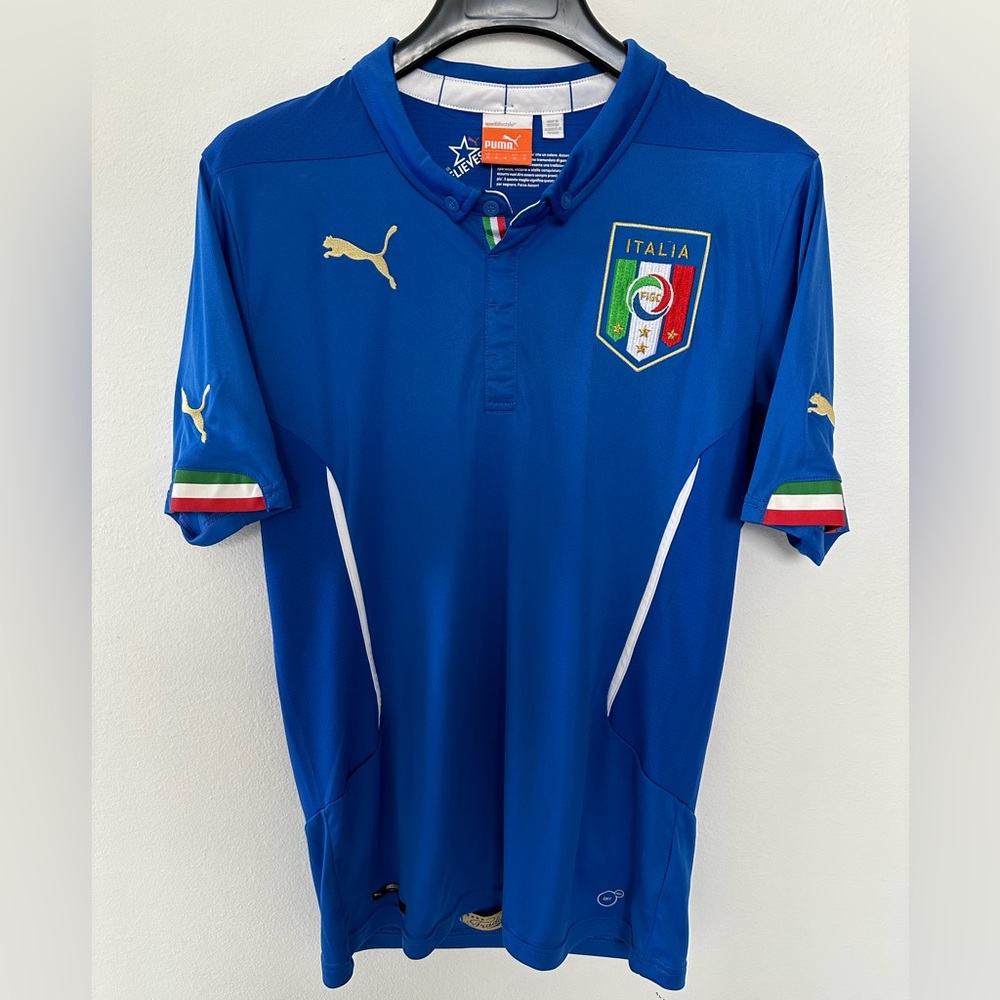 Puma Italian Soccer Jersey (Original) New Medium Gem